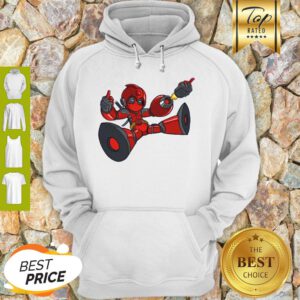 Megaman Deadpool Capcom And Marvel Mashup Hoodie