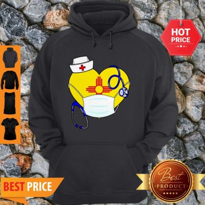 Love New Mexico Nurse Mask Coronavirus Hoodie