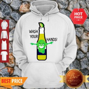 Official Bottle Wash Your Hands Coronavirus Hoodie