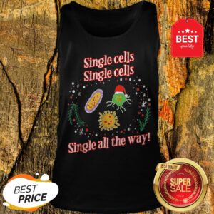 Beautiful Funny Science Biology Biologist Nerds Christmas Tank Top
