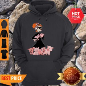 Pig A Cool Lady Crewneck Sorry My Nice Button Is Out Of Order But My Bite Me Button Works Just Fine Hoodie