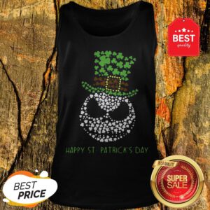 Official Jack Skellington Happy St.patrick’s Day Tank Top