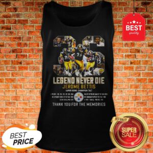 36 Legend Never Die Jerome Bettis Thank You For The Memories Tank Top