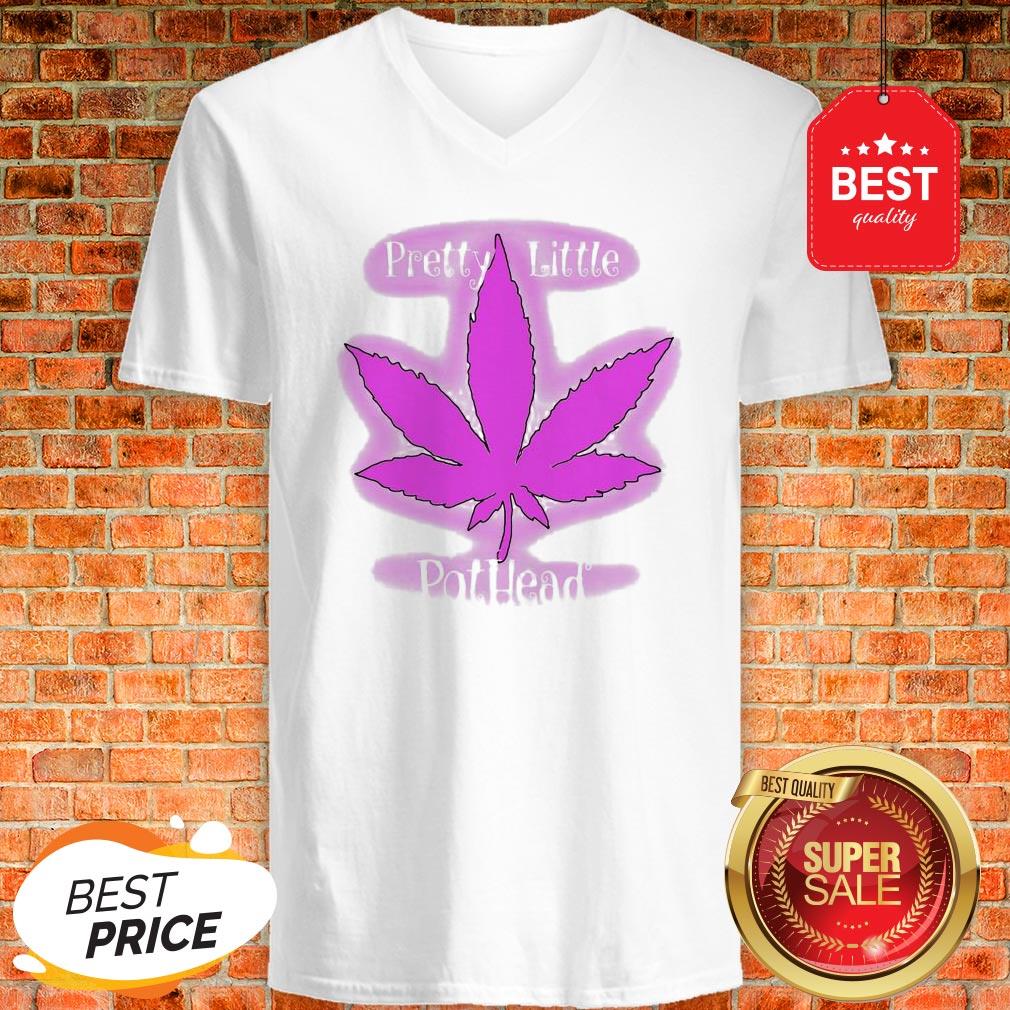 Official Cannabis Pretty Little Pothead V-Neck Official Cannabis Pretty Little Pothead V-Neck