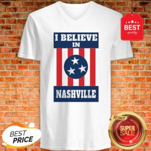 Official I Believe In Nashville Tornado V-Neck