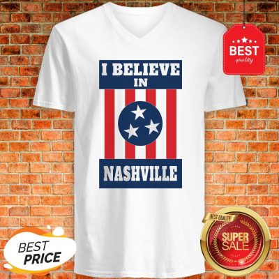 Official I Believe In Nashville Tornado V-Neck