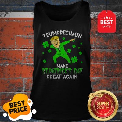 Dabbing Trumprechaun Make St Patrick’s Day Great Again Tank Top