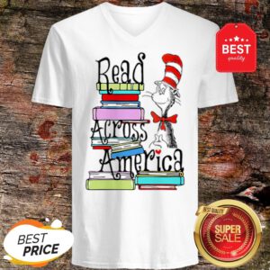 Official Dr.Seuss Read Across America V-Neck
