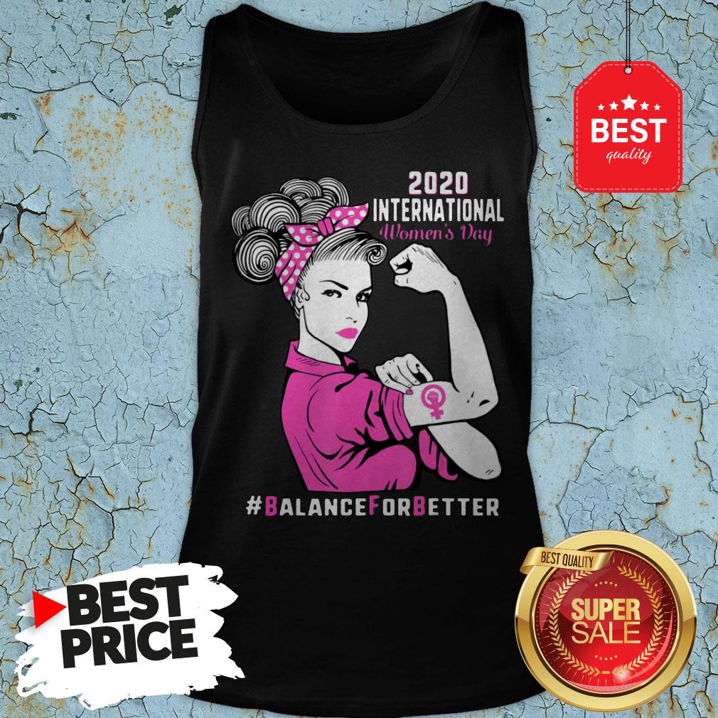 2020 International Women’s Day #Balance For Better Tank Top 2020 International Women’s Day #Balance For Better Tank Top