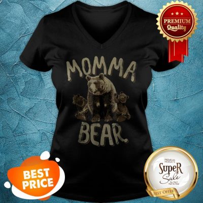 Beautiful Momma Bear – Mama Bear Mother’s Day For Mom V-Neck