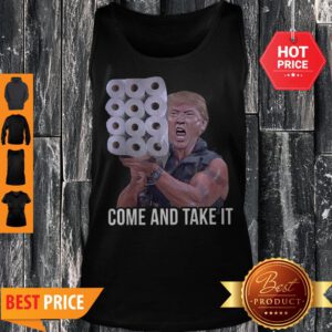Official Donald Trump Come And Take It Paper Tank Top