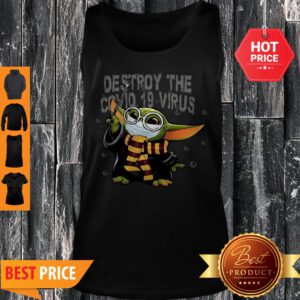 Baby Yoda Mashup Harry Potter Destroy The Covid-19 Virus Tank Top