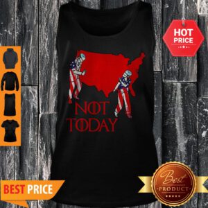 Nurse Not Today American Flag Tank Top