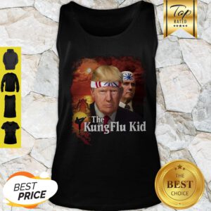Donald Trump And Mike Pence The Kung Flu Kid Tank Top