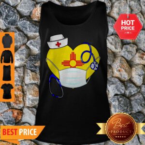 Love New Mexico Nurse Mask Coronavirus Tank Top