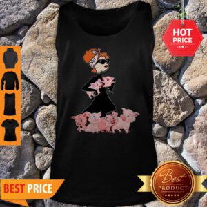 Pig A Cool Lady Crewneck Sorry My Nice Button Is Out Of Order But My Bite Me Button Works Just Fine Tank Top