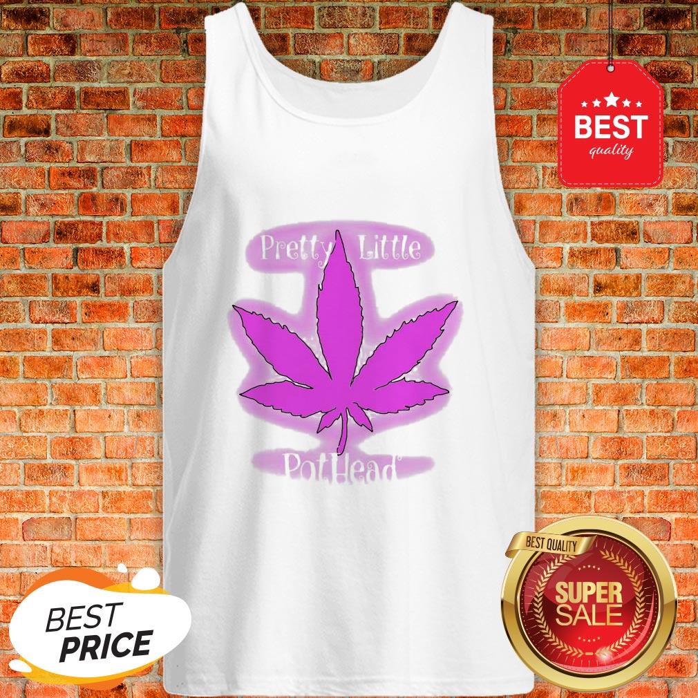 Official Cannabis Pretty Little Pothead Tank Top Official Cannabis Pretty Little Pothead Tank Top