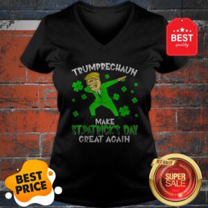 Dabbing Trumprechaun Make St Patrick’s Day Great Again V-Neck