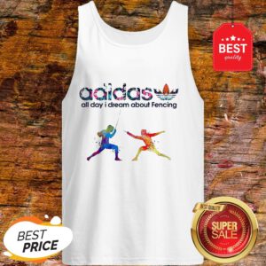 Logo Adidas All Day I Dream About Fencing Tank Top