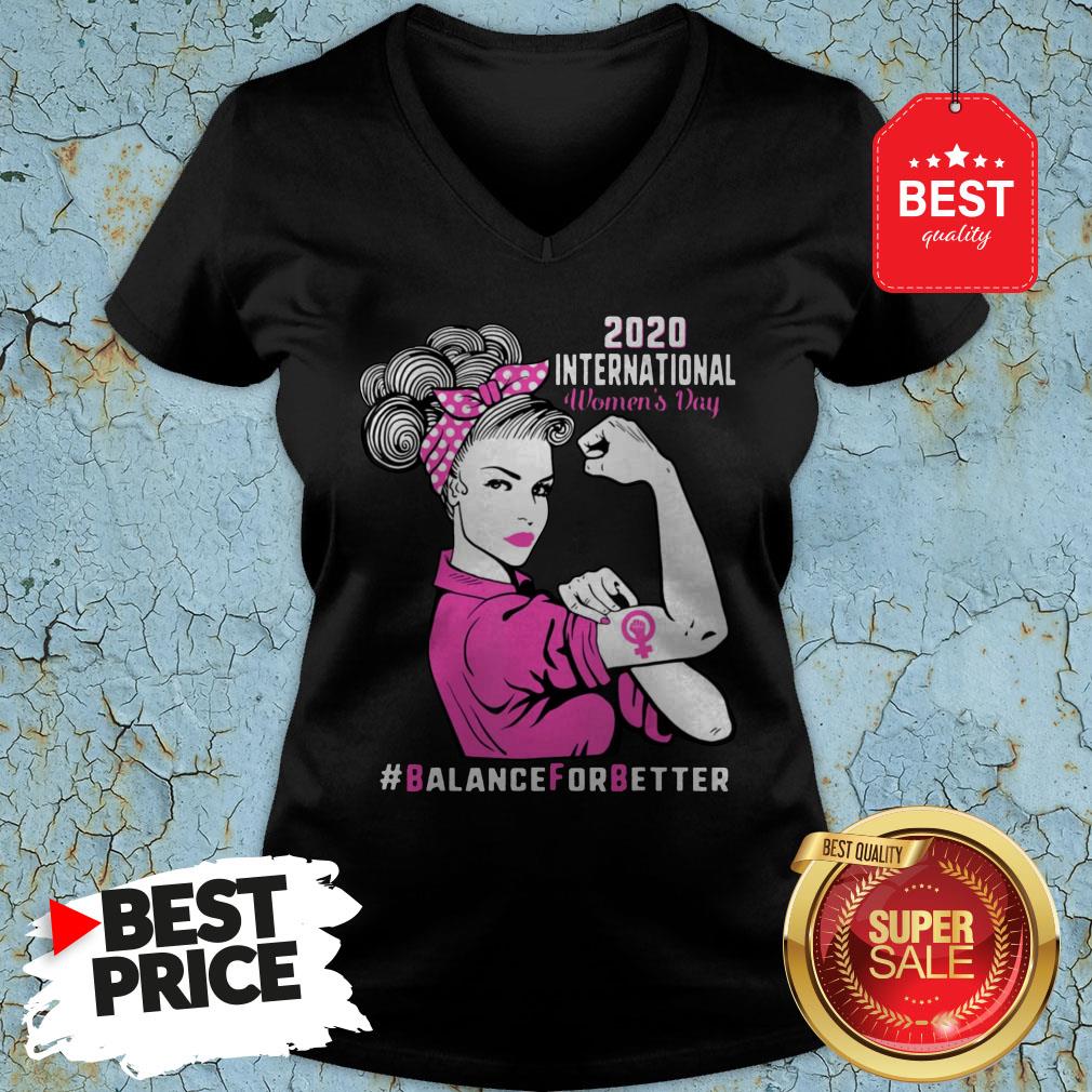 2020 International Women’s Day #Balance For Better V-Neck 2020 International Women’s Day #Balance For Better V-Neck