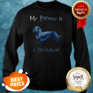 Official Harry Potter My Patronus Is A Dachshund Sweatshirt