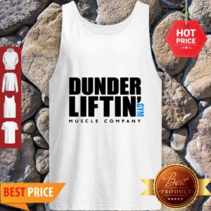Official Dunder Liftin’ Gym Muscle Company Tank Top