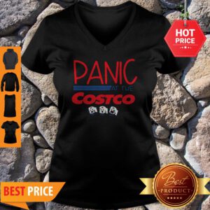 Official Panic At The Costco Toilet Paper V-Neck
