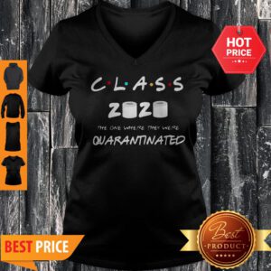 Official Class Of 2020 Quarantine Toilet Paper V-Neck
