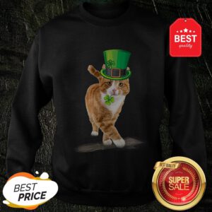 Official Friend Your Partner Your Cat St Patricks Day Sweatshirt