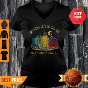 Grateful Dead Camping Nothing Left To Do But Smile V-Neck