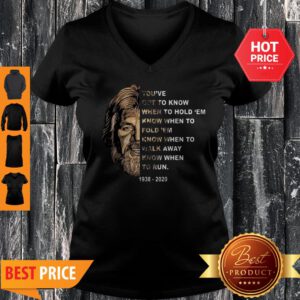 Kenny Rogers You’ve Got To Know When To Hold ’Em Know When To Fold ’Em V-neck