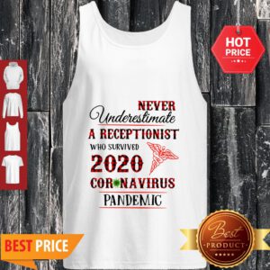 Never Underestimate A Medical Lab Tech Who Survived 2020 Coronavirus Pandemic Tank Top
