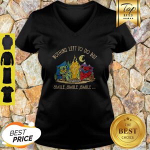 Campfire Nothing Left To Do But Smile Smile Smile V-Neck