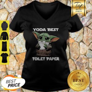 Official Baby Yoda Best Toilet Paper V-Neck