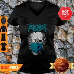 Official Revocation Stay Home Skull V-Neck