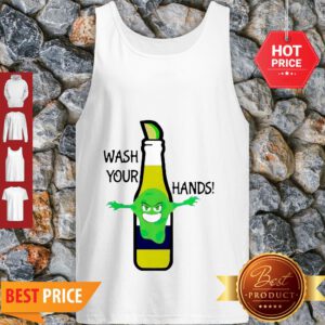 Official Bottle Wash Your Hands Coronavirus Tank Top