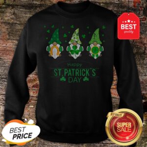Happy St. Patrick’s Day Gnome Costume Shamrock Gift Sweatshirt
