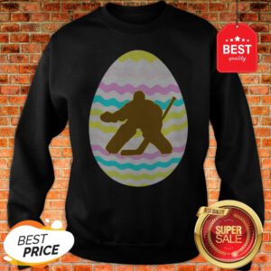 Official Hockey Goalie Easter Eggs Sweatshirt