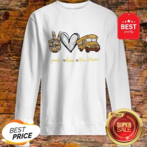 Official Diamond Peace Love Bus Driver Sweatshirt