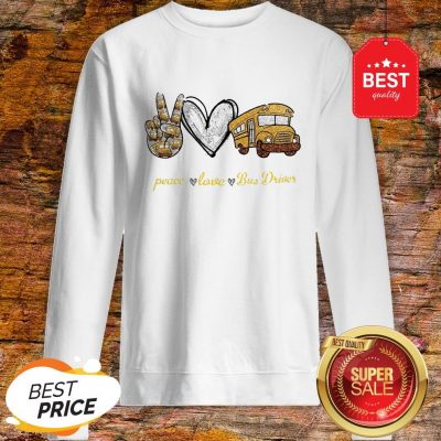 Official Diamond Peace Love Bus Driver Sweatshirt