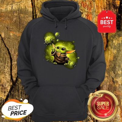 Baby Yoda Against Coronavirus Covid 19 Star Wars Hoodie