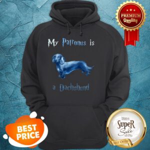 Official Harry Potter My Patronus Is A Dachshund Hoodie