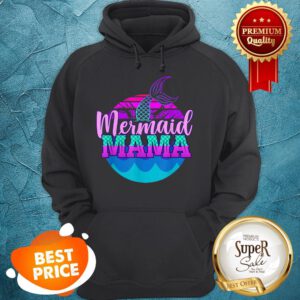 Official Mom Birthday Party Outfit Mommy Girl Mermaid Mama Hoodie