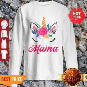 Nice Unicorn Mama Family Matching Costume Mother Gifts Sweatshirt