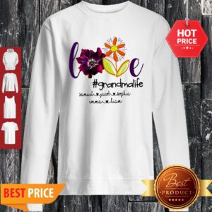 Anemone Love Grandmalife Personalized Sweatshirt