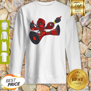 Megaman Deadpool Capcom And Marvel Mashup Sweatshirt