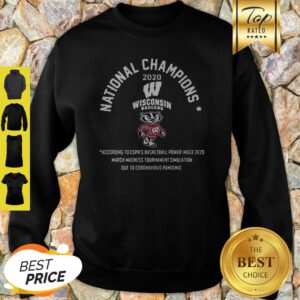 National Champions 2020 Wisconsin Badgers Sweatshirt
