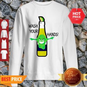 Official Bottle Wash Your Hands Coronavirus Sweatshirt