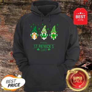 Happy St. Patrick’s Day Gnome Costume Shamrock Gift Hoodie