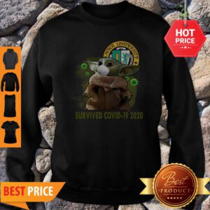 Xavier University Baby Yoda Survived Covid-19 2020 Sweatshirt